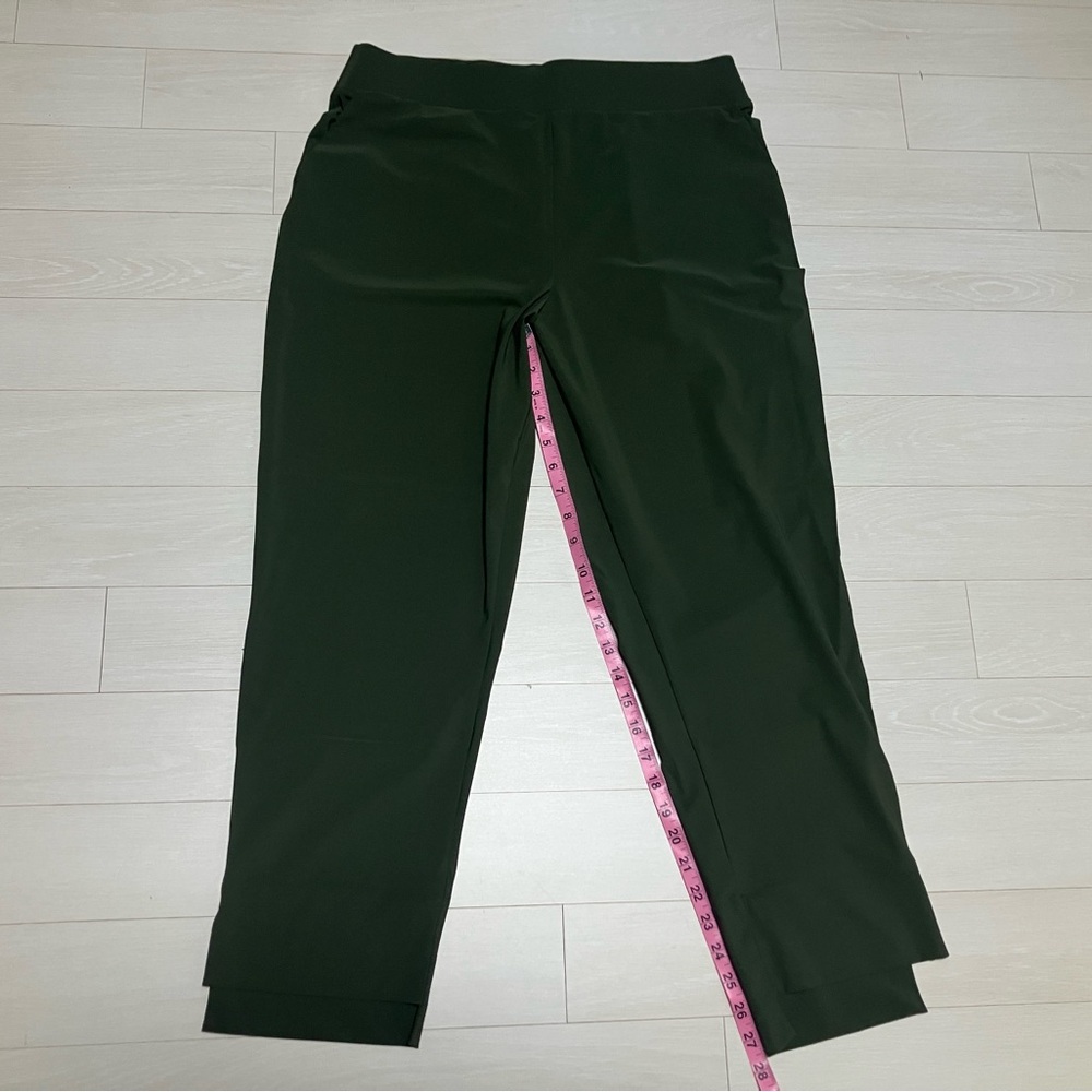 Aday Straight Up Dress Pants olive green medium